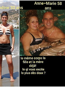 Anne Marie 58 Y Amandine Mother And French Daughter So Whore