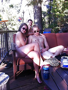 Teen Friends Have Nude Vacation Fun