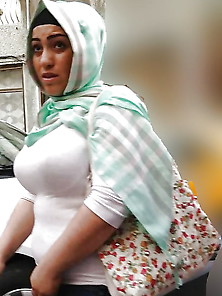Ass,  Boobs,  Feet,  Hijab,  And High Heel In Arab Street Part 7