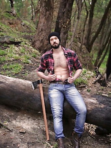 Lumberjack Andy Onassis