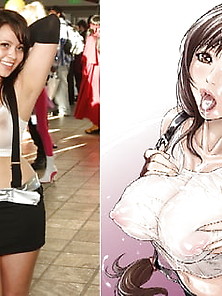 Hot Tifa(And Other) Cosplayer