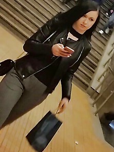 Spy Subway Face Teens Girl Romanian
