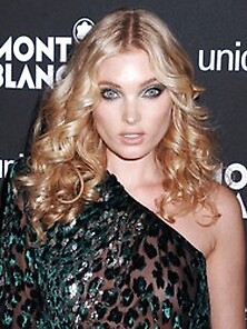Elsa Hosk See Thru To Nipple At An Event In Nyc