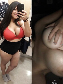 Fat Latina Tits Showing Off For Your Pleasure