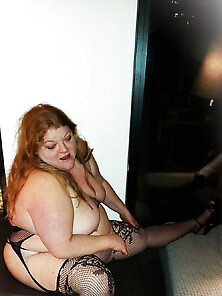 Bbw Wife Miss Lizz Being Naughty In Heels In A Hotel Room