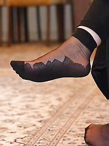 Irani Hijab Turban Nylon Socks 536