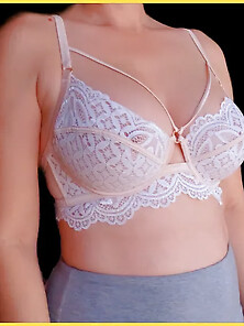 Wifeys Favourite Bra - All White And Lacey