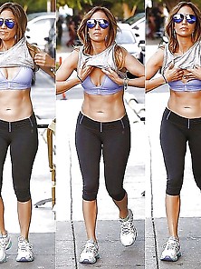 Jennifer Lopez Leaving Gym 2014