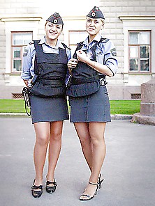 Girls In Uniforms # 2 Policewomen