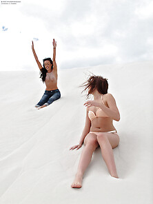 Frolicking Sand Hot Sexy