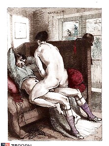Erotic Book Illustration 11 - Les Whims Du Sexe