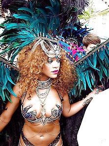 Rihanna - Desses For Kadooment Day In Barbados 2015