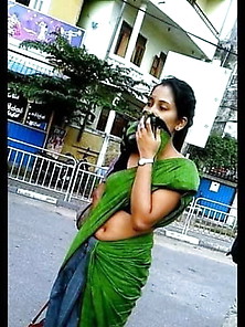 Sri Lanka Girls Hot Saree