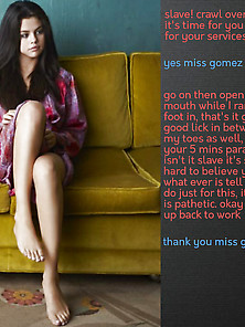 Selena Gomez Femdom Captions