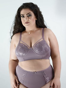 Plus Size Bra And Panty 9