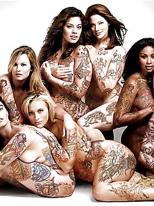 Naked Tattooed Women