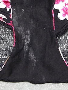 More Of Wife's Dirty Stained Panties Knickers & Bras