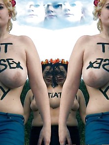 Femen Big-Titted Fight (La Lucha Tetuda De Femen)