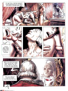Erotic Comic Art 39 - Memory Of A Libertine - Casanova